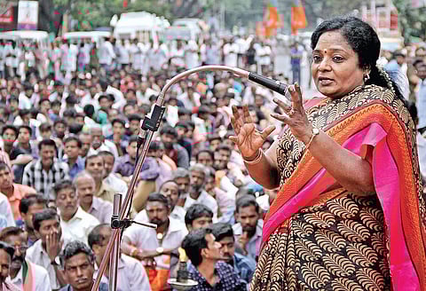 A doctor by profession, Tamilisai Soundararajan has translated many political and medical articles from English to Tamil | file photo