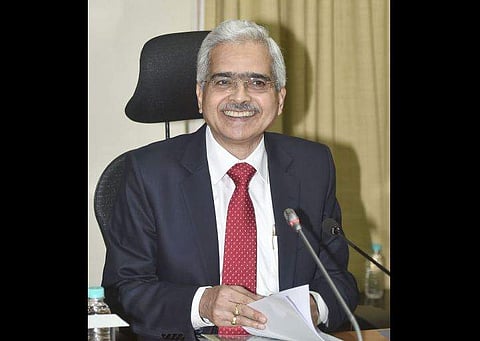 Reserve Bank Governor Shaktikanta Das. (Photo | PTI)