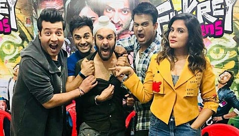 The cast of Fukrey Returns (Facebook Photo)