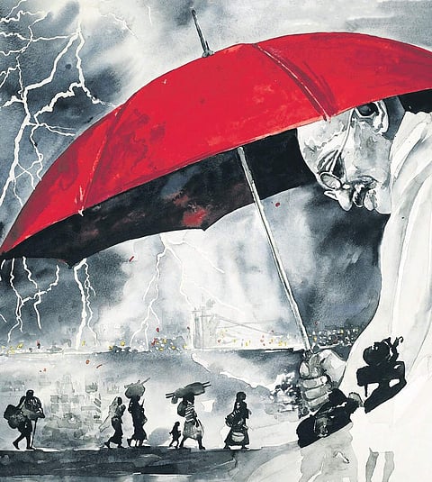 Excerpt from 'Walk with Gandhi' book (Photo |EPS)