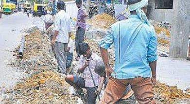 Pipeline work: BWSSB cracks whip on contractors for delayed restoration