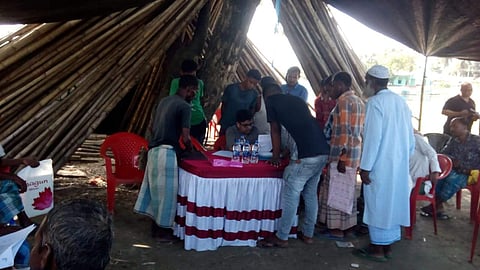 Advocates giving counsel to people who were excluded from the final NRC list (Photo | EPS)