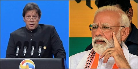 Imran Khan and Narendra Modi (File Photo | AFP and PTI)