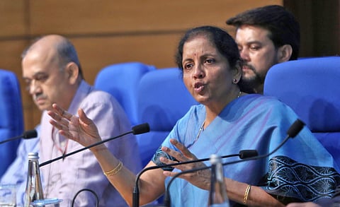 Finance Minister Nirmala Sitharaman (File Photo |Shekhar Yadav, EPS)