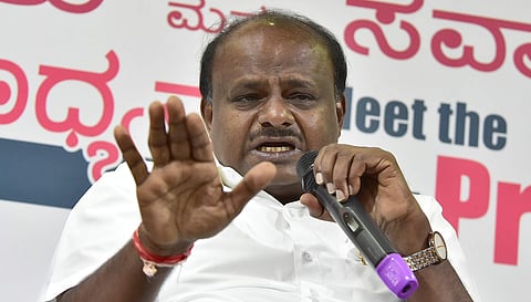 Former Karnataka CM HD Kumaraswamy (File Photo | EPS)