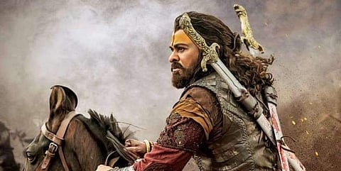 A still from Chiranjeevi-starrer 'Sye Raa Narasimha Reddy'.