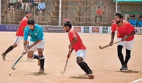 File photos of matches played in 2018