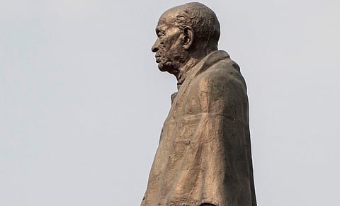 Statue of Sardar Vallabhbhai Patel in Ahmedabad. (Photo | PTI)