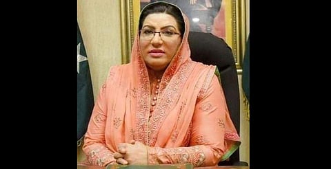 Special Assistant to the PM (SAPM) on Information Dr Firdous Ashiq Awan (Photo | Official account, Twitter)