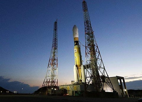 Japan's HTV-8 cargo craft blasted off today with over four tons of gear to the resupply the ISS. (Photo | @Space_Station, Twitter)