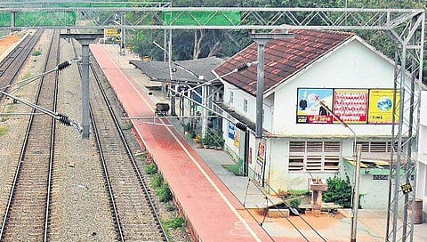 The Kazahakkootam railway station  B P Deepu