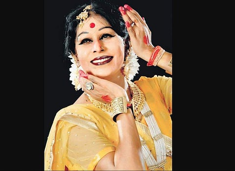 Kathak dancer,  Padma Shri Shovana Narayan