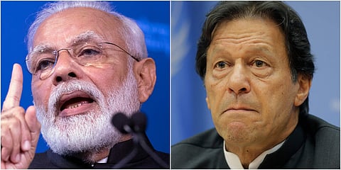PM Modi (L) and Imran Khan. | (File | AP)