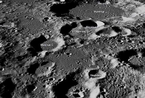 High-resolution images of lunar surface captured by NASA's LROC camera. | (Image | Twitter)