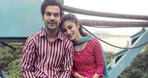 Bollywood actors Rajkummar Rao and Mouni Roy in 'Made in China'.