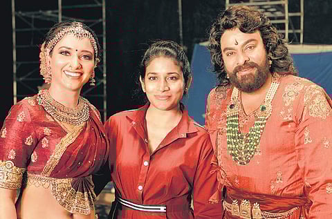 Sushmita Konidela worked on the costumes of Amitabh Bachchan, Nayanthara, Tamannaah Bhatia, and her father, Chiranjeevi for upcoming film Syeraa Narasimha Reddy.