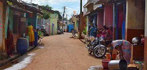 Karnataka's Anchatgeri village has WiFi network, solar panels and CCTV cameras on the main streets, panchayat office and the local school. (Photo | EPS)