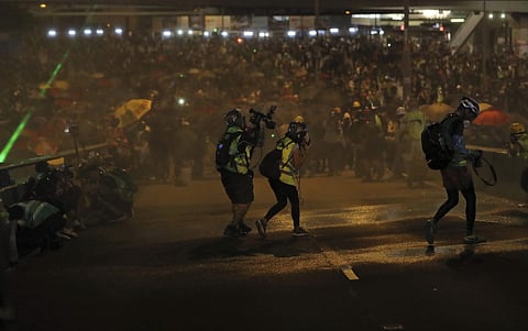Hong Kong agitations have now expanded to other issues, including income inequality and a lack of affordable housing in the city. ( Photo | AP )