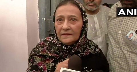 Wife of Samajwadi MP Mohd Azam Khan Tanzeen Fatima (File Photo | ANI)