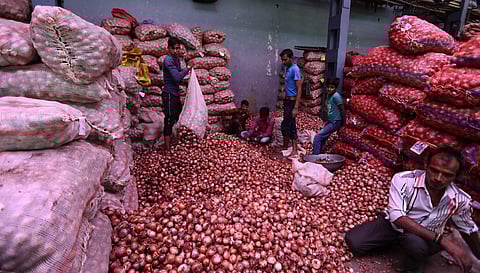 Image of Onions used for representational purpose only. (Photo| Arun Kumar, EPS)