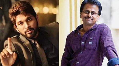 Allu Arjun (L) and director AR Murugadoss