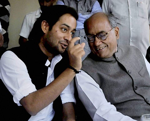 Digvijaya Singh's son Jaivardhan denies his father meddling in government affairs