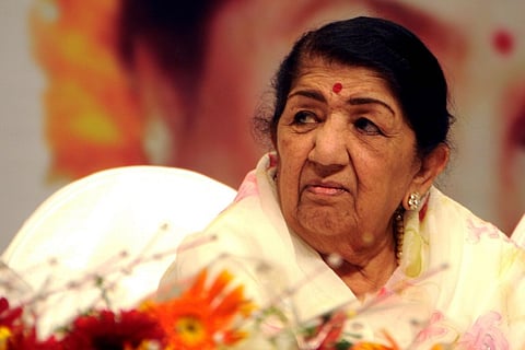 Playback singer Lata Mangeshkar (File| AFP)