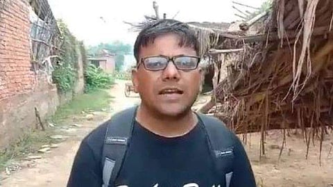 Pawan Kumar Jaiswal (Photo | Twitter/ @VinayDokania)