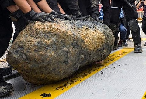 World War II bomb (Photo | AFP)