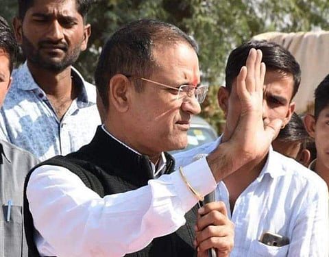 Former MP and Congress leader from Rajasthan Rameshwar Dudi (Photo | Twitter)