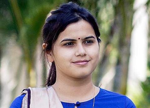 NCP leader Namita Mundada joined the BJP (Photo | Twitter/@NamitaMundada)