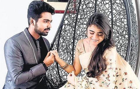 Actor-music composer GV Prakash in '100 % Kaadhal'.