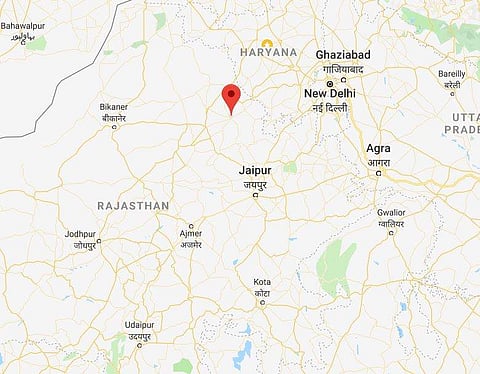 The quake hit at 3.30 PM on Wednesday.