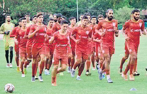 The Indian football team had lost 1-2 against Oman 4 years ago on the same stage.