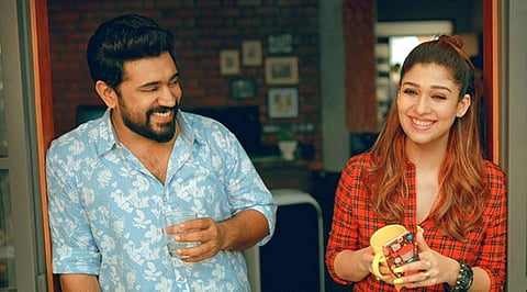 Nivin Pauly and Nayanthara in Love Action Drama.