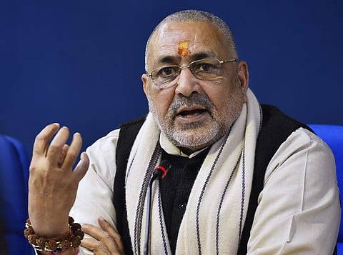 Union Minister and BJP leader Giriraj Singh. (Photo|PTI)
