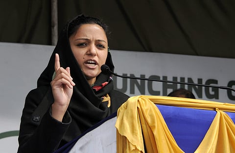 J&K based politician Shehla Rashid. | (File | PTI)