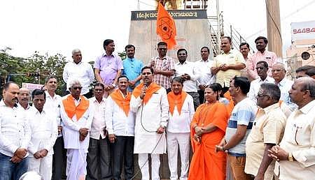 Pro-Basava forums celebrated Vijayotsava for changing H-K region's name as Kalyana Karnataka, in Kalaburagi on Saturday | Express