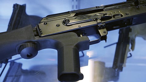The Trump administration is proposing to ban bump stocks, which allow guns to mimic fully automatic fire. (Photo | AP)