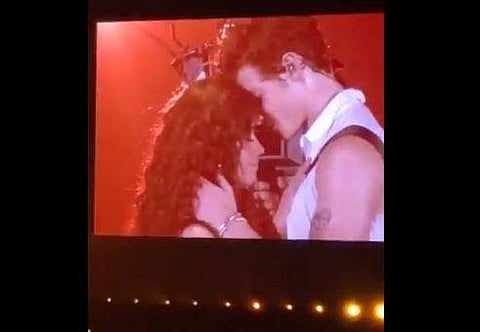 Shawn Mendes and Camila Cabello at MTV Video Music Awards. ( Photo | Twitter )