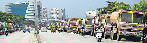 Chennai metro water lorry image used for representational purposes only. (Photo | EPS)