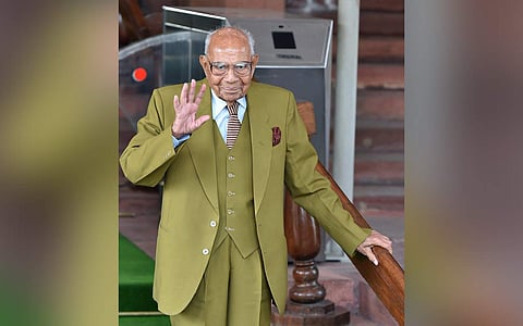 Senior lawyer and former Union minister Ram Jethmalani (Photo | File, PTI)