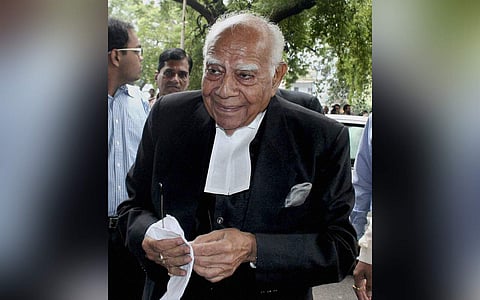 Eminent jurist and former Union minister Ram Jethmalani. (Photo | PTI)