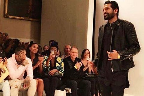 Rocky S walks the ramp. (Photo | Official Instagram account)