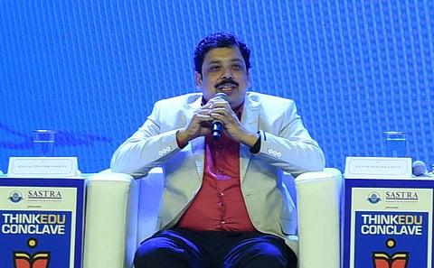 Bestselling author Anand Neelakantan (Photo | R Satish Babu, EPS)