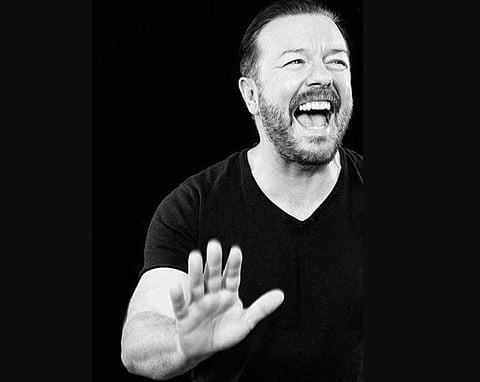 Comedian Ricky Gervais. (Photo | Twitter)