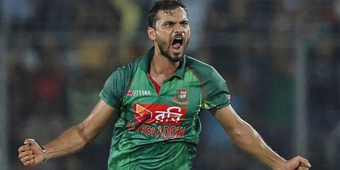 Bangladesh ODI captain Mashrafe Mortaza (Photo | AP)
