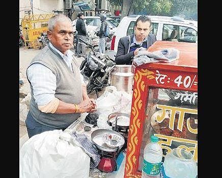 Delhi's 'Mithai Man' Ram Ashrey Yadav.