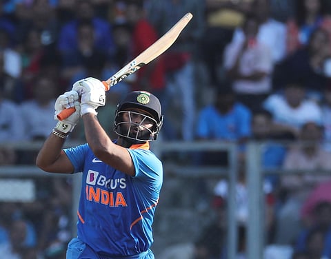Rishabh Pant  made 28 off 33 balls. (Photo | AP)