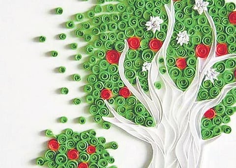 Quilling a masterpiece